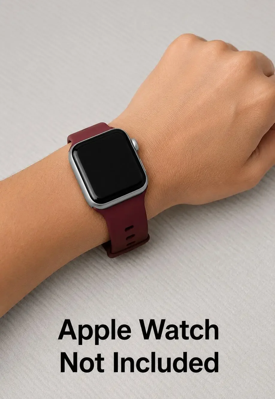 Mahogany M/L Apple Watch Sport Band 38/40/41mm Series 4,5,6,7,8,9 & SE